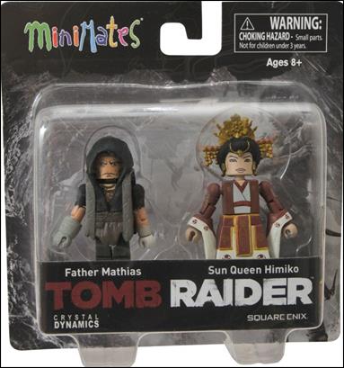 Tomb Raider Minimates figure 3 Father Mathias and Sun Queen Himiko