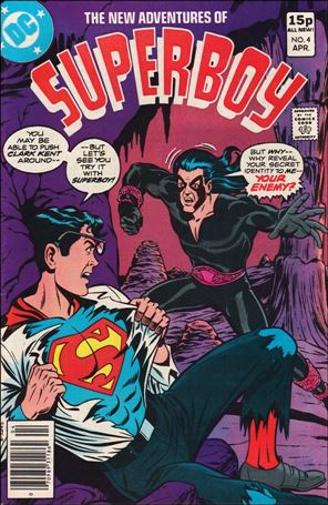 New Adventures of Superboy issue 4-B UK Price Cover