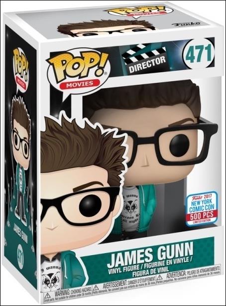 POP! Movies figure 471 James Gunn NYCC 2017 1/500