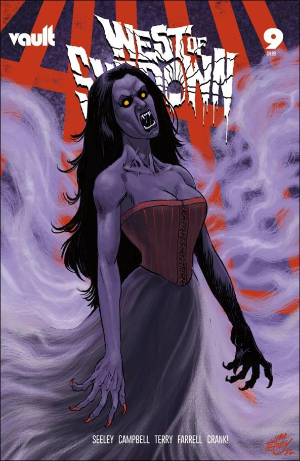 West of Sundown issue 9-B Jim Terry Cover