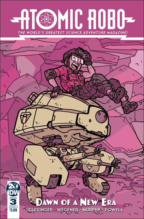 Atomic Robo: Dawn of a New Era issue 3 Scott Wegener Cover