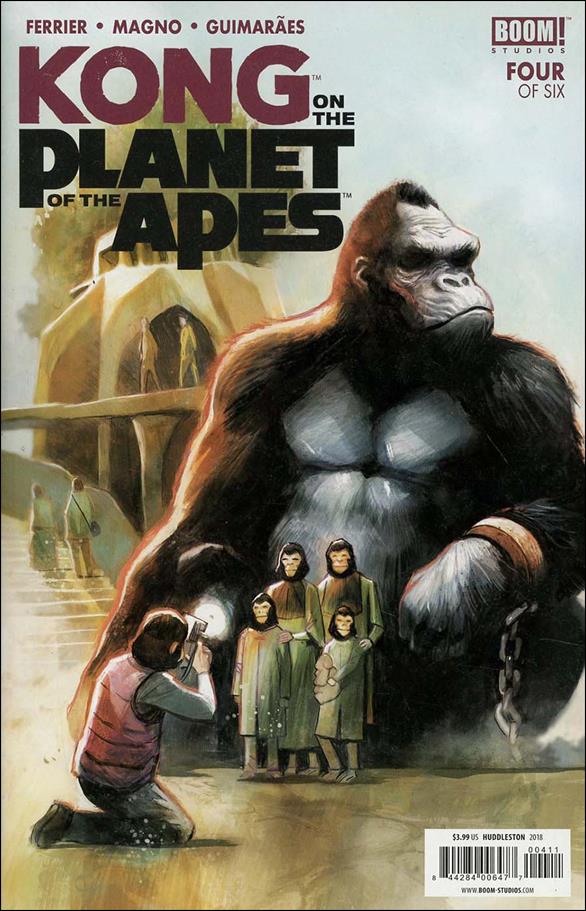 Kong on the Planet of the Apes issue 4 Mike Huddleston Cover