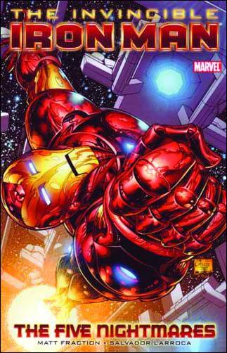 Invincible Iron Man issue 1 The Five Nightmares - Joe Quesada MM Cover