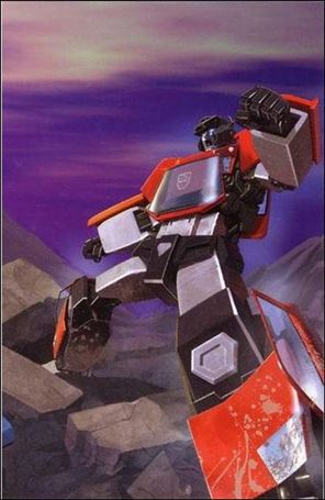 Transformers Spotlight issue nn19-C Sideswipe - E.J. Su Virgin Cover