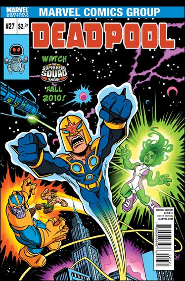 Deadpool (2008) issue 27-B Leonel Castellani 1:15 "Super Hero Squad" Cover