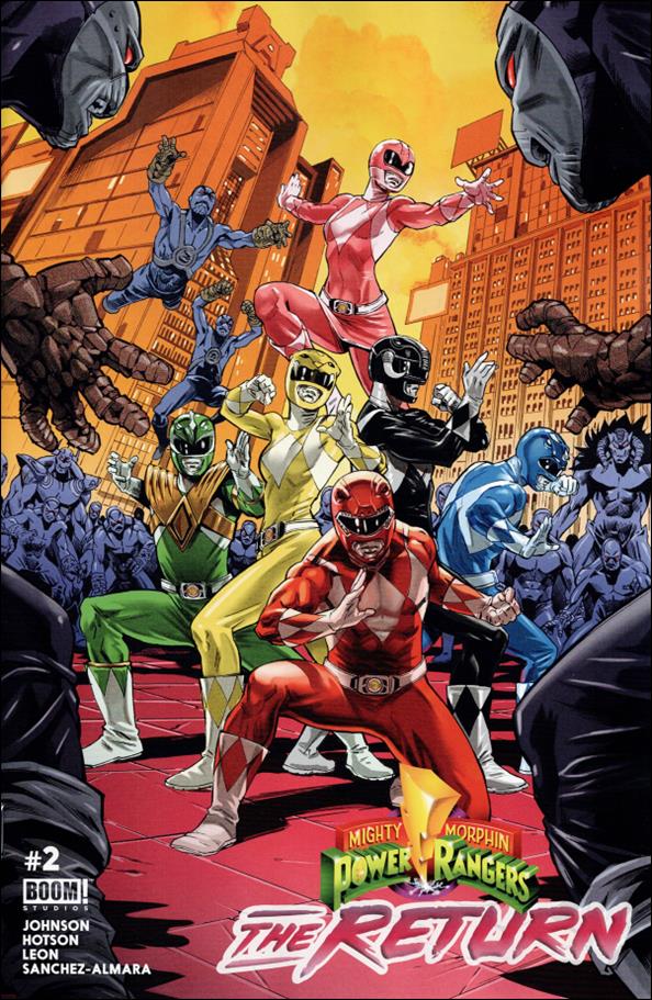 Mighty Morphin Power Rangers: The Return issue 2-G StashhhLoot Esau Escorza Cover