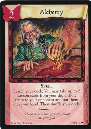 Harry Potter (Base Set) card 40 Alchemy