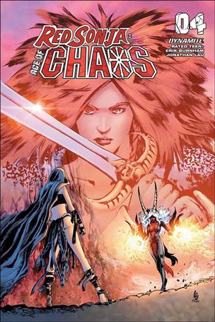 Red Sonja: Age of Chaos issue 4-G Jonathan Lau Cover