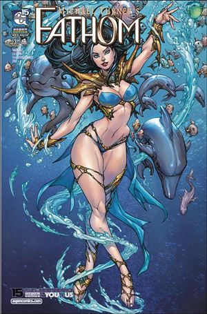 Michael Turner's Fathom (2018) issue 4-B Paolo Pantalena Cover
