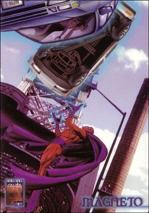 Marvel Premium QFX (Base Set) card 22 Magneto