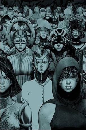 Higher Earth issue 8-D Frazer Irving 1:25 Virgin Grayscale Cover