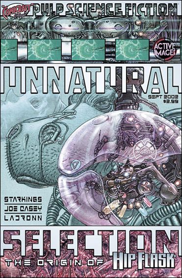 Hip Flask: Unnatural Selection issue nn Jose Ladronn Cover