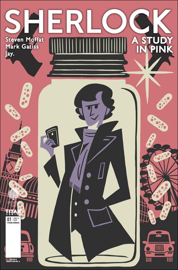 Sherlock: A Study in Pink issue 1-E Question No. 6 Cover