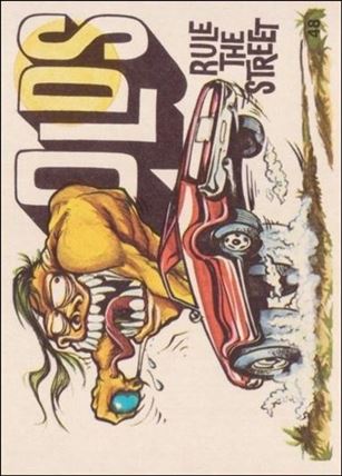 Fabulous Odd Rods (Base Set) card 48 Olds Rule the Street