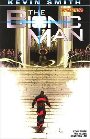 Bionic Man issue 9-B Jonathan Lau Cover