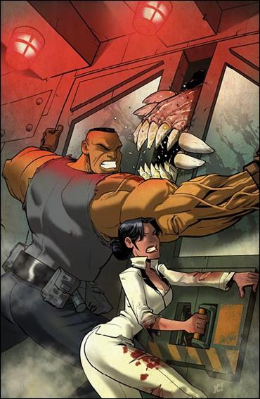 Aliens vs Parker issue 2-B Joshua Covey Cover
