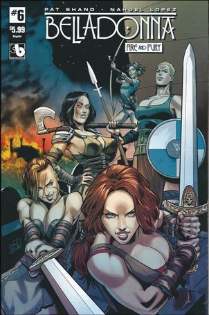 Belladonna: Fire & Fury issue 6 Nahuel Lopez Cover