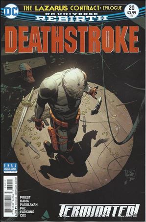 Deathstroke (2016) issue 20 Lee Weeks Cover