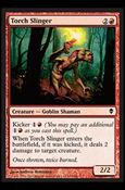 Magic The Gathering: Zendikar (Base Set) card 151 Torch Slinger