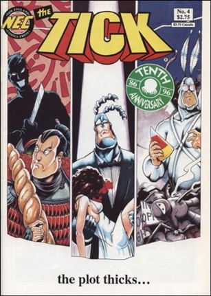 Tick (1988) issue 4-G 10th Anniversary Cover (7th Printing)