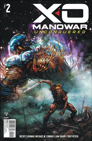 X-O Manowar: Unconquered issue 2 Liam Sharp Cover