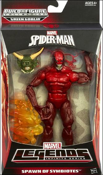 Marvel Legends Infinite: Spider-Man (Green Goblin Series) figure 4-C Spawn of Symbiotes (Toxin)