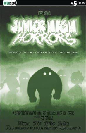 Junior High Horrors issue 5-B Billy Parker Cover