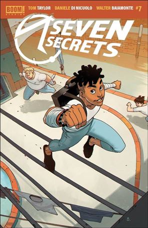 Seven Secrets issue 7-B Bengal Cover