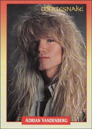 Rock Cards (Base Set) card 123 Adrian Vandenberg