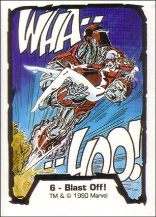 Jim Lee Series 1 (Base Set) card 6 Blast Off!