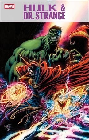 Hulk & Doctor Strange (2025) issue 1-D Kyle Hotz 1:25 Cover