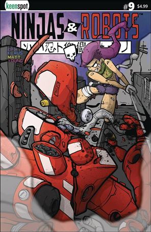 Ninjas and Robots issue 9-B Imrie Cover