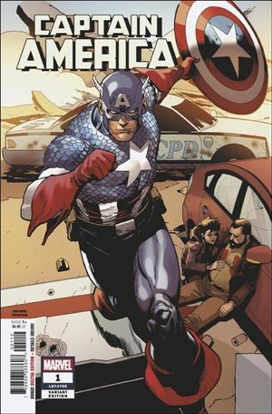 Captain America (2018) issue 1-P Leinil Francis Yu Cover (2nd Printing)