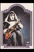 KISS: Series 1 (Base Set) card 63 Ace Frehley
