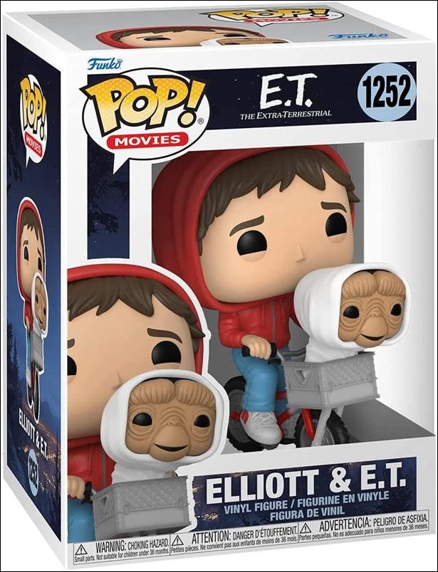 POP! Movies figure 1252 Elliott & E.T.