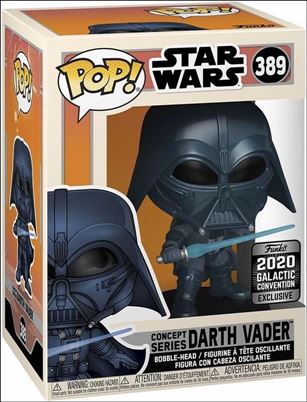POP! Star Wars figure 389 Concept Series Darth Vader Galactic Convention