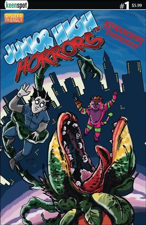 Junior High Horrors: Strangest Things issue 1-B Rob Potchak Cover