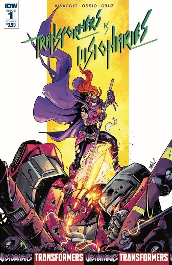 Transformers vs The Visionaries issue 1 Fico Ossio Cover
