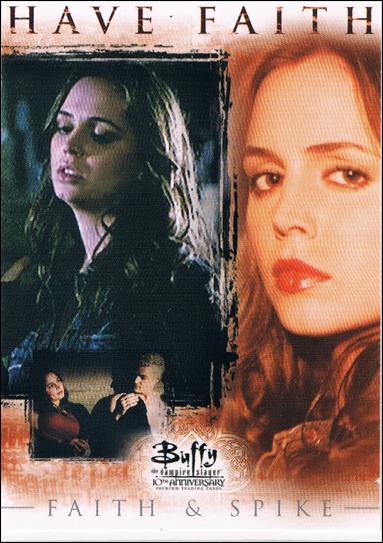 Buffy the Vampire Slayer: 10th Anniversary (Base Set) card 69 Faith & Spike
