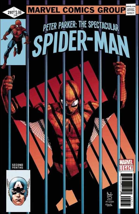 Peter Parker: The Spectacular Spider-Man issue 297-E Paulo Siqueira Homage Cover (2nd Printing)