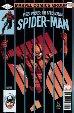 Peter Parker: The Spectacular Spider-Man issue 297-E Paulo Siqueira Homage Cover (2nd Printing)