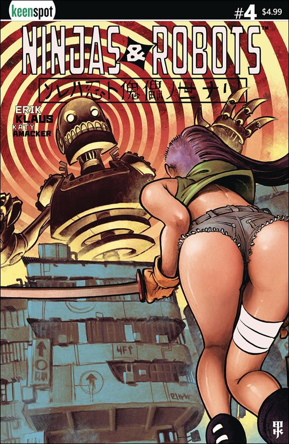 Ninjas and Robots issue 4-B EPHK Cover