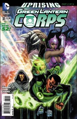 Green Lantern Corps (2011) issue 31 Stephen Segovia Cover