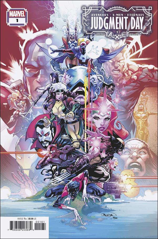 A.X.E.: Judgment Day issue 1-B Patrick Gleason Cover