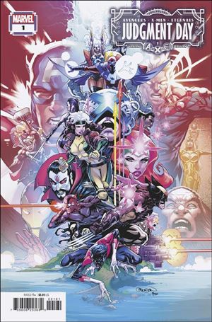 A.X.E.: Judgment Day issue 1-B Patrick Gleason Cover