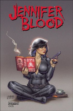 Jennifer Blood (2021) issue 5-B Joseph Michael Linsner Cover