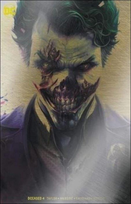 DCeased issue 4-D Francesco Mattina Fan Expo Boston Foil Cover