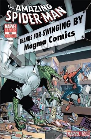 Amazing Spider-Man (1963) issue 666-TD Magma Comics Store Cover 