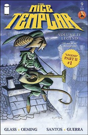 Mice Templar Volume IV: Legend issue 9 Michael Avon Oeming Cover
