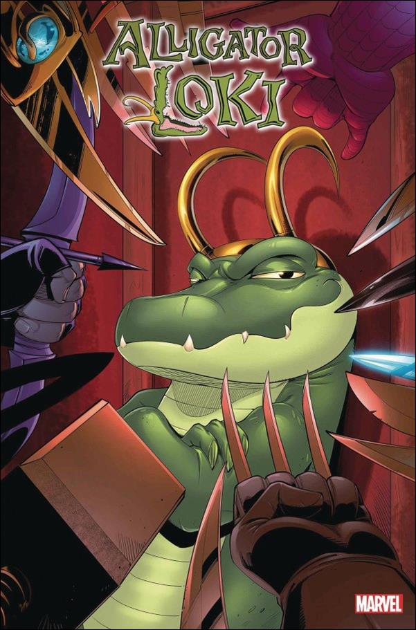 Alligator Loki issue 1-D Bob Quinn Signed Cover